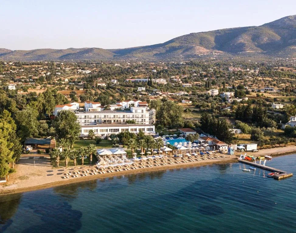 Brown Beach Evia Island: another view