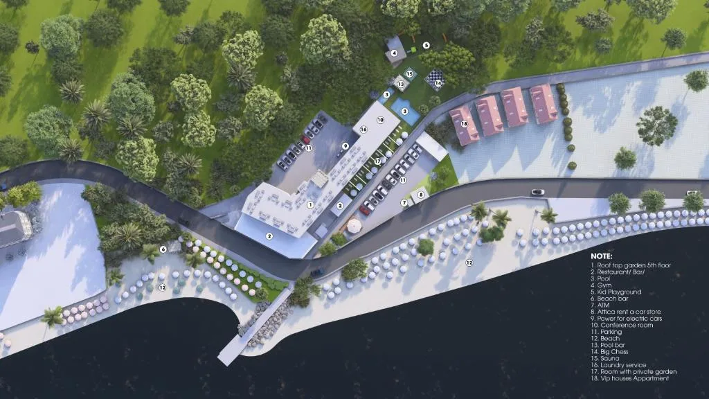 New Aegli Resort Hotel: another view